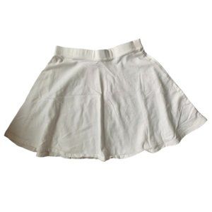 Forever 21 White Skater Skirt